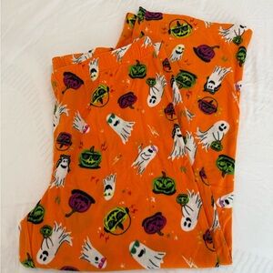 Men’s Halloween Ghost Microfleece Pajamas